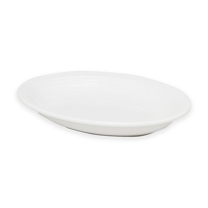 slide 1 of 3, Fiesta Oval Platter - White, 11.6 in