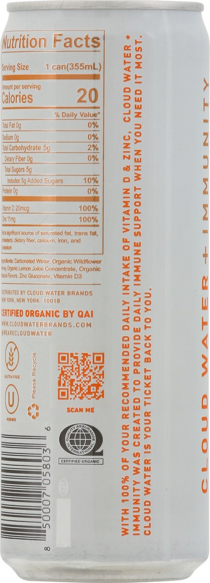 slide 8 of 9, Cloud Water Blood Orange & Coconut Water - 12 oz, 12 oz