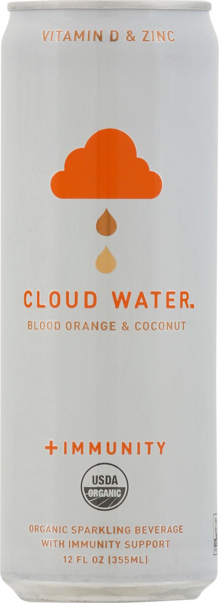 slide 7 of 9, Cloud Water Blood Orange & Coconut Water - 12 oz, 12 oz