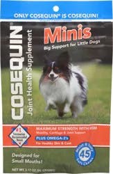 Cosequin Minis Maximum Strength with MSM Soft Chews - 45 ea