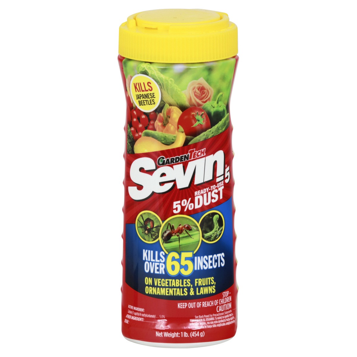 slide 1 of 9, Garden Tech Sevin Dust Shaker Can Garden Insect Killer, 1 lb