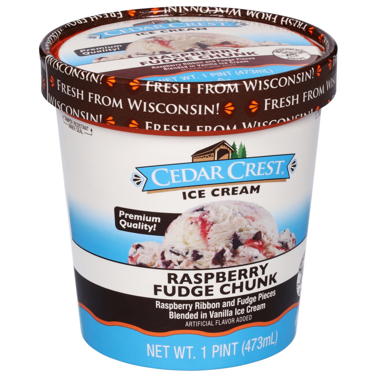 slide 7 of 14, Cedar's Cedar Crest Raspberry Fudge Chunk, 16 oz