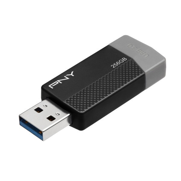 slide 2 of 6, PNY Usb 3.0 Flash Drive, 256Gb, Assorted Colors, P-Fd256Eledge-Ge, 1 ct