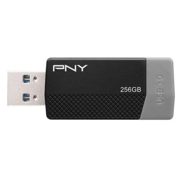 slide 4 of 6, PNY Usb 3.0 Flash Drive, 256Gb, Assorted Colors, P-Fd256Eledge-Ge, 1 ct