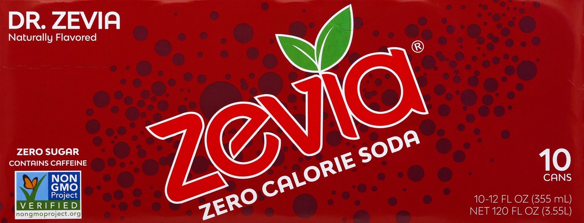 slide 13 of 13, Zevia Zero Soda, 120 ct