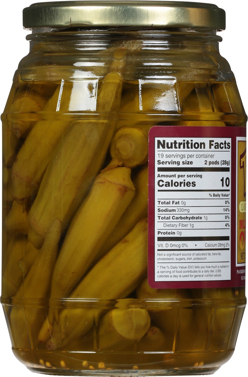 slide 6 of 13, Tiffe's Louisiana Mild Pickled Okra - 32 fl oz, 32 fl oz