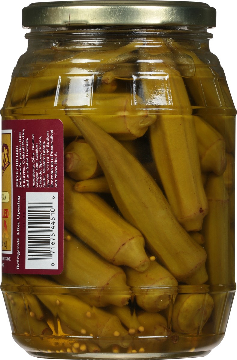 slide 11 of 13, Tiffe's Louisiana Mild Pickled Okra - 32 fl oz, 32 fl oz