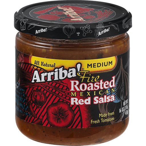 slide 2 of 9, Arriba! Mexican Red Salsa, 16 oz