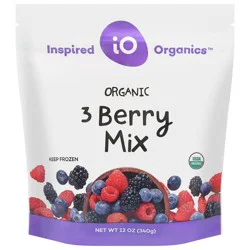 Inspired Organics Organic 3 Berry Mix 12 oz
