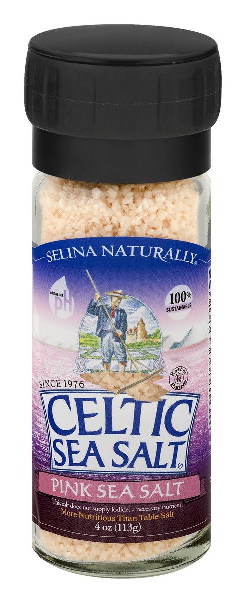 slide 1 of 1, Celtic Sea Salt Pink Sea Salt, 4 oz