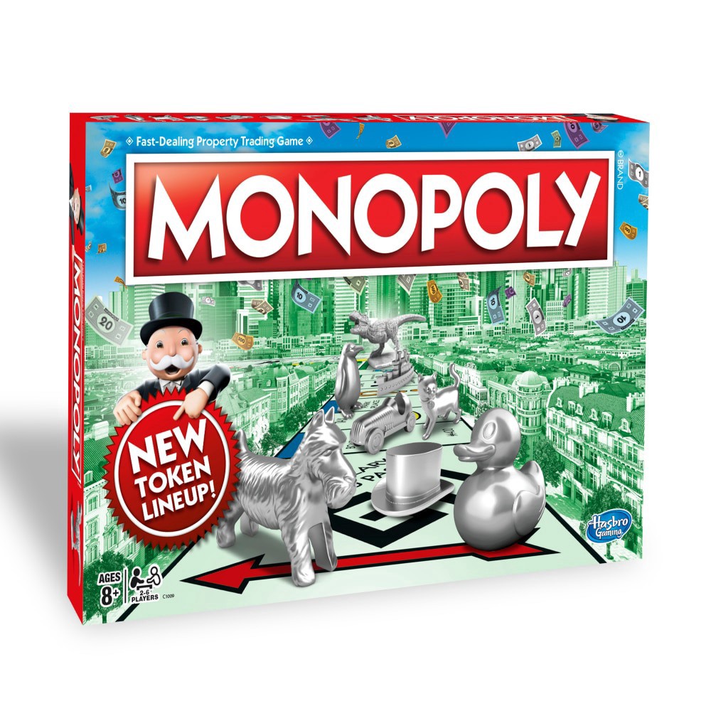 slide 4 of 5, Hasbro Monopoly Classic Edition Game, 1 ct