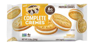 slide 1 of 1, Lenny & Larry's Vanilla Complete Cremes, 8.6 oz