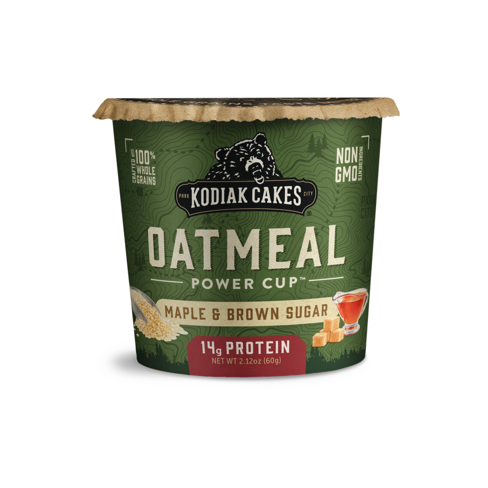 slide 1 of 2, Kodiak Cakes Oatmeal Unleashed Maple & Brown Sugar, 2.12 oz