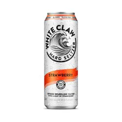 White Claw Hard Seltzer Strawberry 19.2 fl oz Can