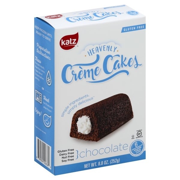 slide 1 of 4, Katz Cake Choc Heavenly Cream, 8.8 oz
