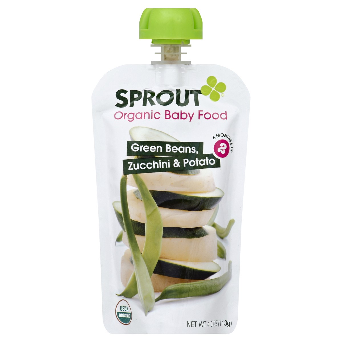 slide 2 of 2, Sprout Baby Food 4 oz, 4 oz