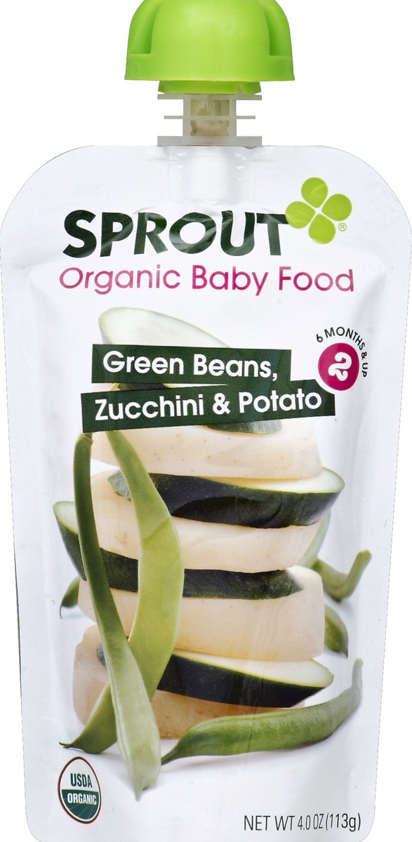 slide 1 of 2, Sprout Baby Food 4 oz, 4 oz