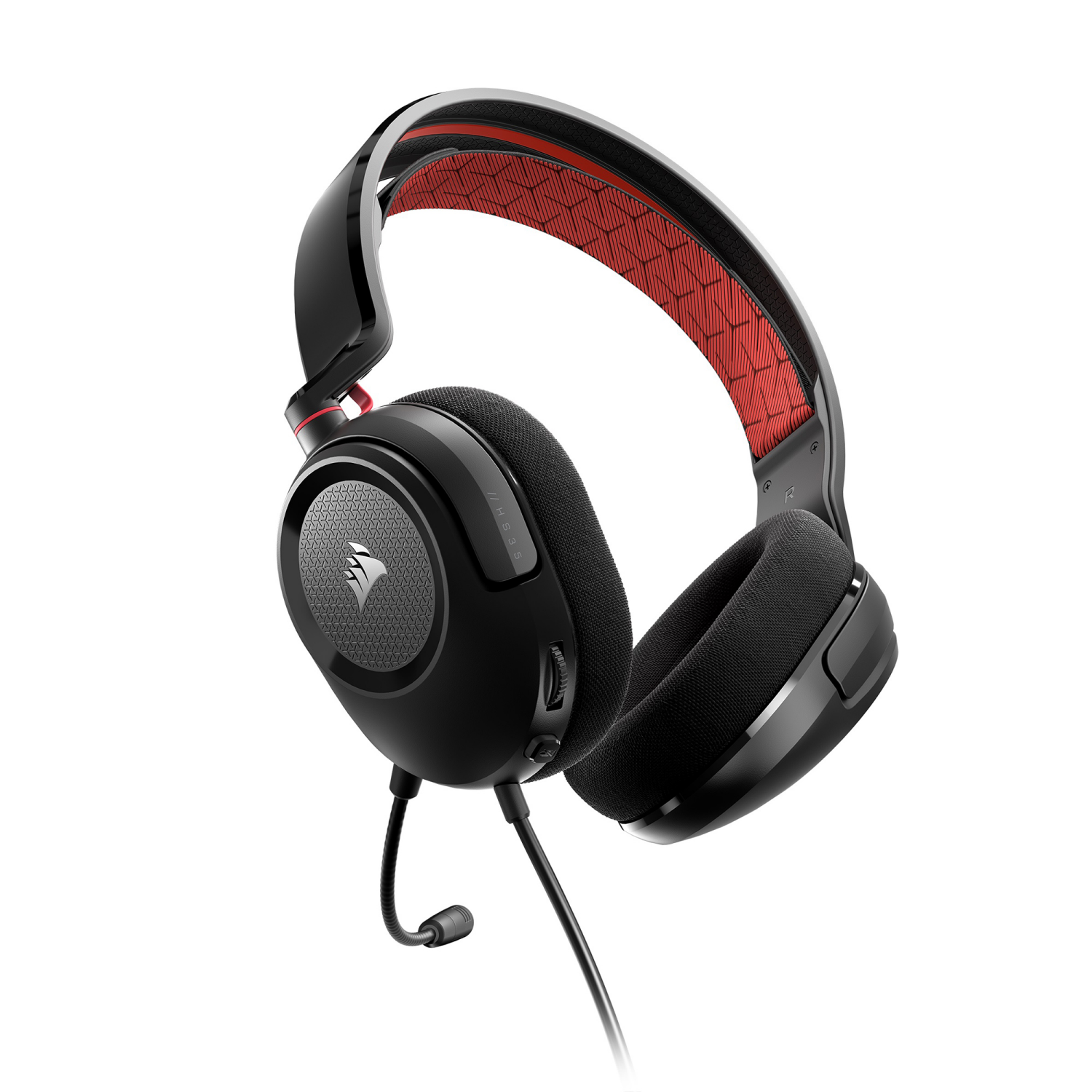 slide 3 of 6, Corsair HS35 V2 Stereo Wired Gaming Headset, 1 ct