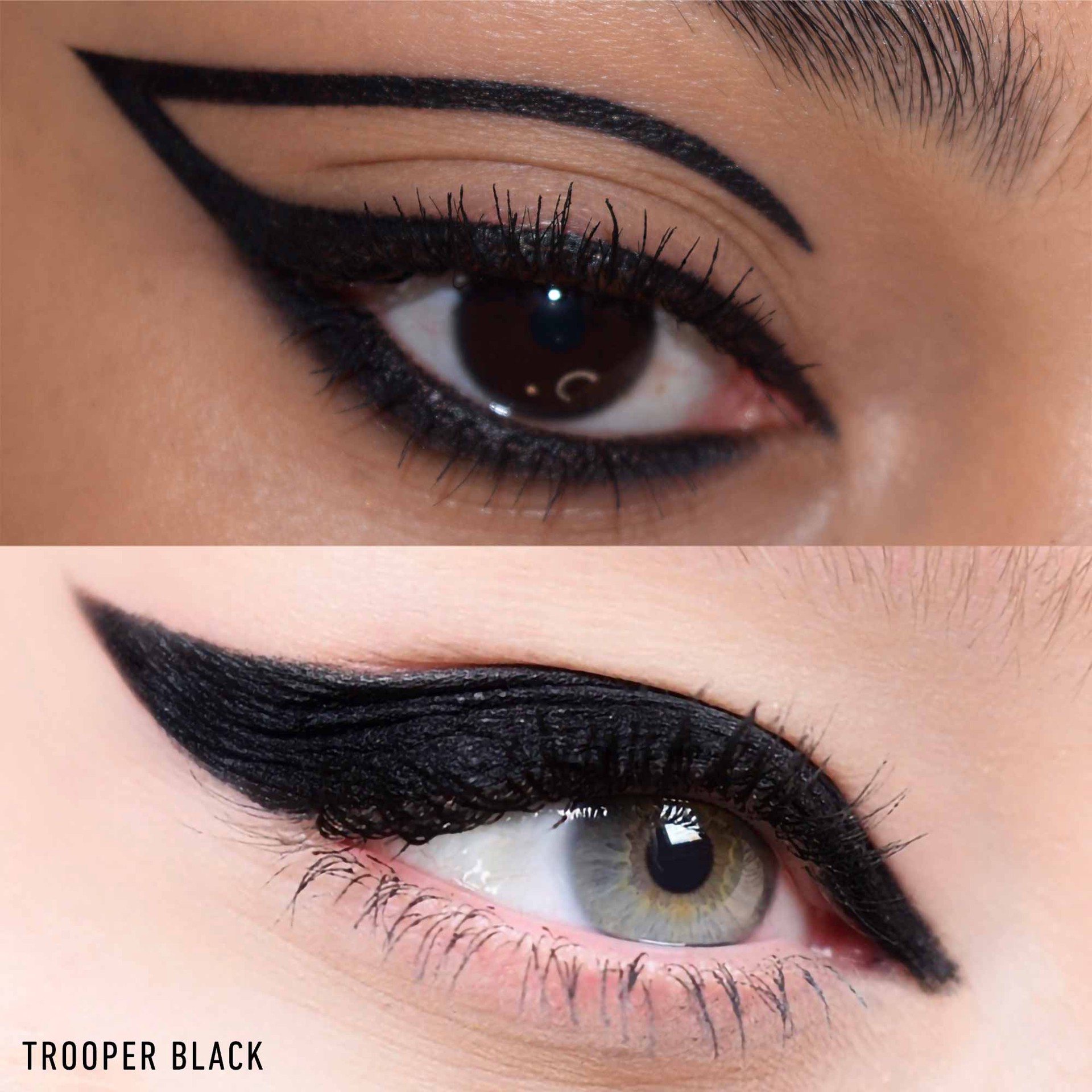 slide 2 of 6, KVD Beauty Tattoo Pencil Liner Waterproof Long-Wear Gel Eyeliner Trooper Black, 