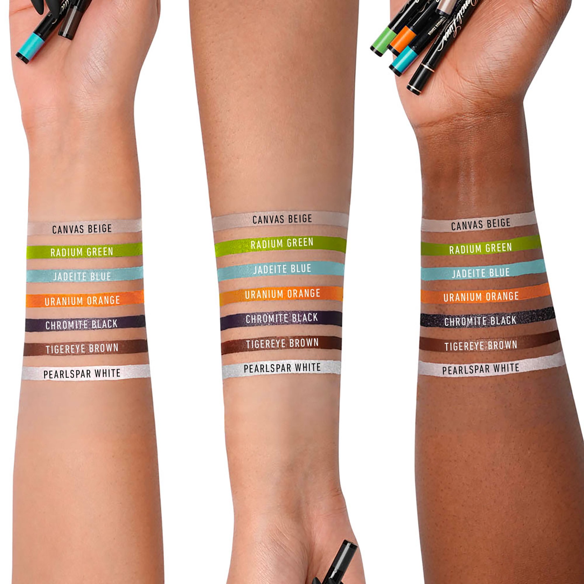 slide 4 of 4, KVD Beauty Tattoo Pencil Liner Waterproof Long-Wear Gel Eyeliner Tigereye Brown 45, 