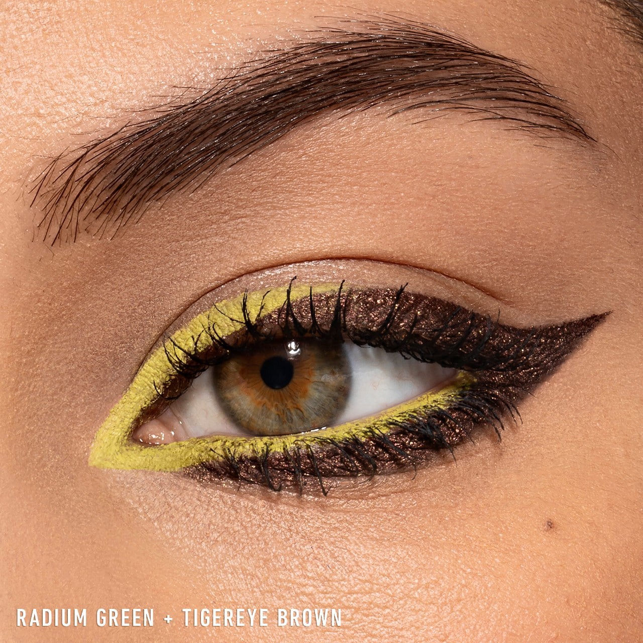 slide 3 of 6, KVD Beauty Tattoo Pencil Liner Waterproof Long-Wear Gel Eyeliner Radium Green 130, 