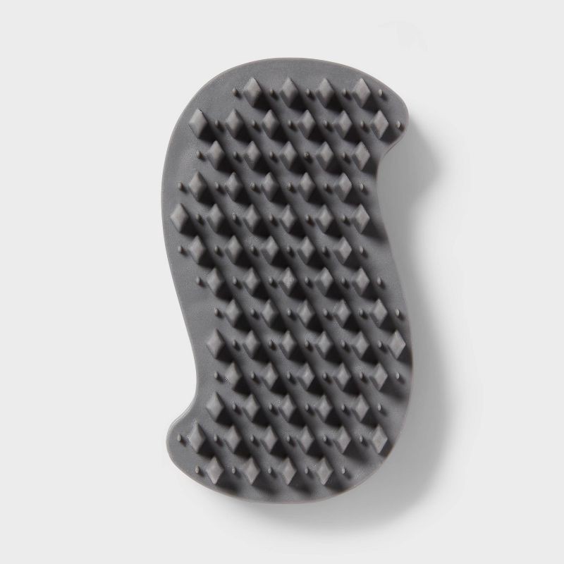 slide 3 of 3, Dog Grooming Hand Rubber Brush - up&up™, 1 ct