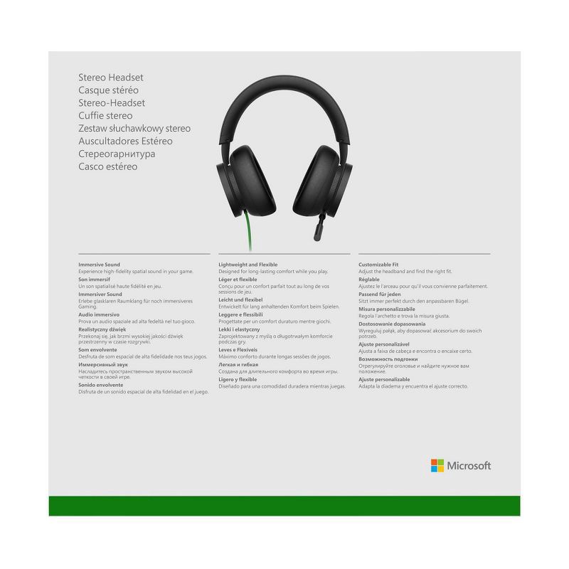 slide 7 of 10, Microsoft Xbox Wired Gaming Stereo Headset for Xbox Series X|S/Xbox One, 1 ct