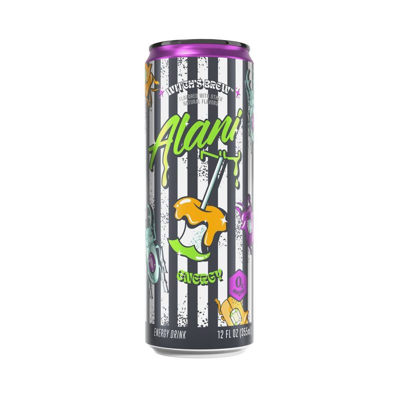 slide 4 of 4, Alani Nu Alani Witch's Brew Energy Drink - 12 fl oz Can, 12 fl oz