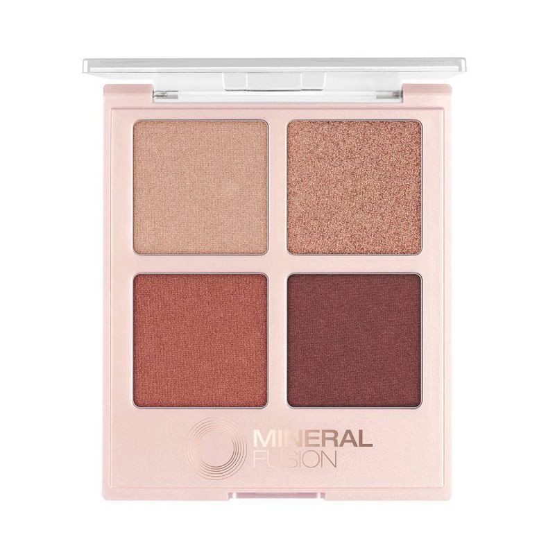 slide 1 of 13, Mineral Fusion Fade Resistant Eyeshadow Palette - Romantic Getaway - 0.25oz, 0.25 oz