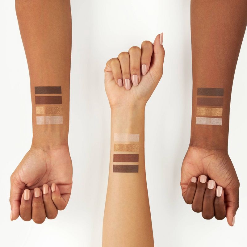 slide 9 of 12, Mineral Fusion Fade Resistant Eyeshadow Palette - Coffee Break - 0.25oz, 0.25 oz