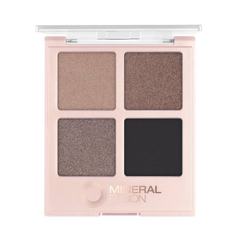 slide 1 of 10, Mineral Fusion Fade Resistant Eyeshadow Palette - Rock Show - 0.25oz, 0.25 oz