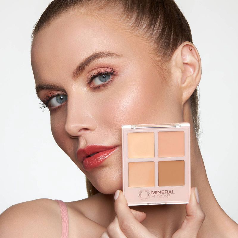 slide 5 of 6, Mineral Fusion Age-Defying Concealer Palette - Indulgence - 0.21oz, 0.21 oz