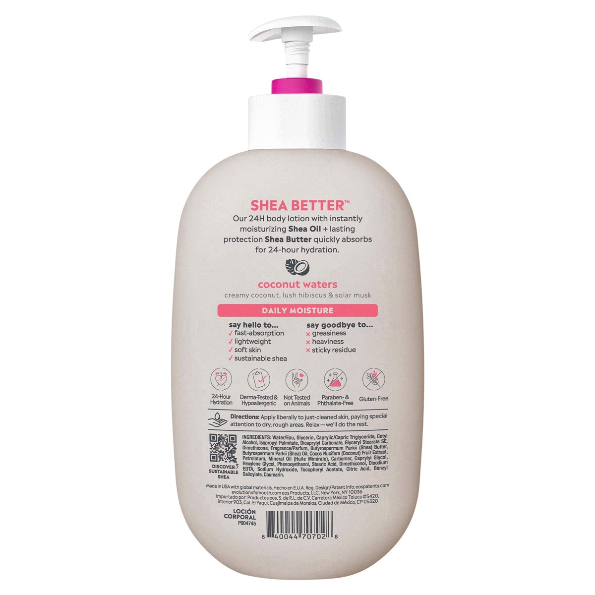 slide 2 of 2, eos Coconut Waters Body Lotion, 16 fl oz