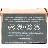 slide 13 of 21, Pacha Soap Co. Pacha Peaces Signature Scent Bar Soap Variety Pack, 7 oz