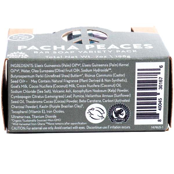 slide 18 of 21, Pacha Soap Co. Pacha Peaces Signature Scent Bar Soap Variety Pack, 7 oz