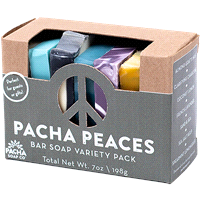 slide 20 of 21, Pacha Soap Co. Pacha Peaces Signature Scent Bar Soap Variety Pack, 7 oz