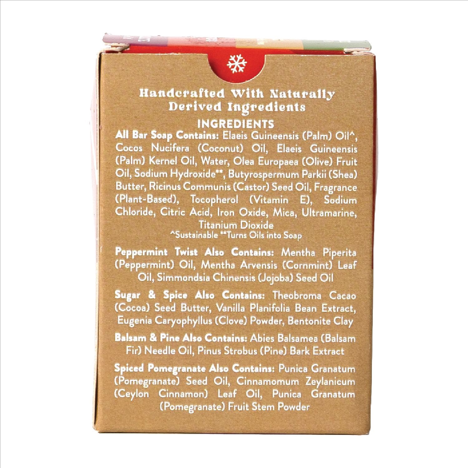 slide 2 of 3, Pacha Soap Co. Bar Soap Set Seasnl Scnt 4.000 Ea, 4 ct