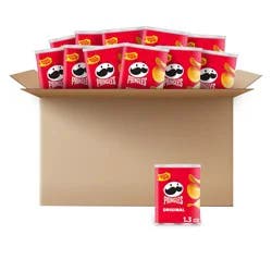 Pringles Potato Crisps Chips, Original, 15.6 oz, 12 Count