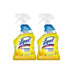 Lysol Lemon Scent All Purpose Cleaner Trigger - 32 fl oz/2ct