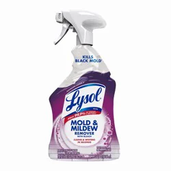 Lysol Unscented Mold & Mildew Remover with Bleach Bathroom Cleaning Spray - 32 fl oz