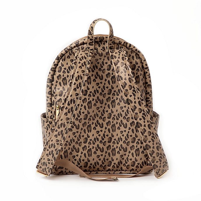 slide 2 of 3, Freshly Picked Classic City Diaper Backpack - Leopard, 1 ct