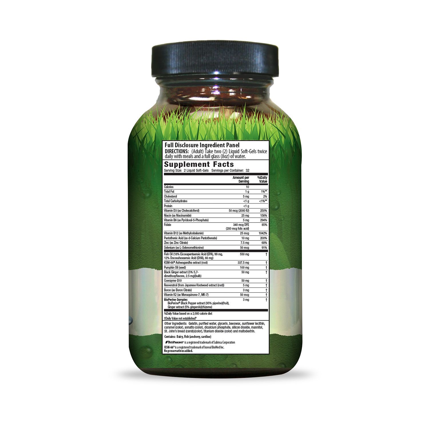 slide 3 of 3, Irwin Naturals Irwin Energy & Endurance Testosterone Up Men Over 40, 64 ct