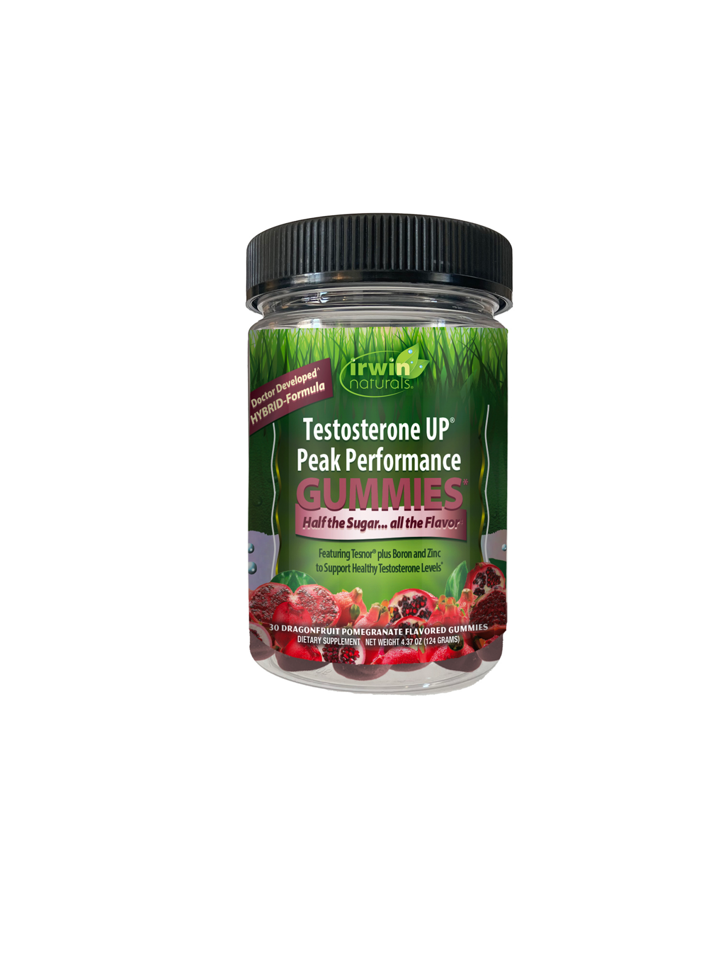 slide 1 of 3, IRWIN NATURALS Irwin Testosterone Up Peak Performance Gummies 30ct, 30 ct