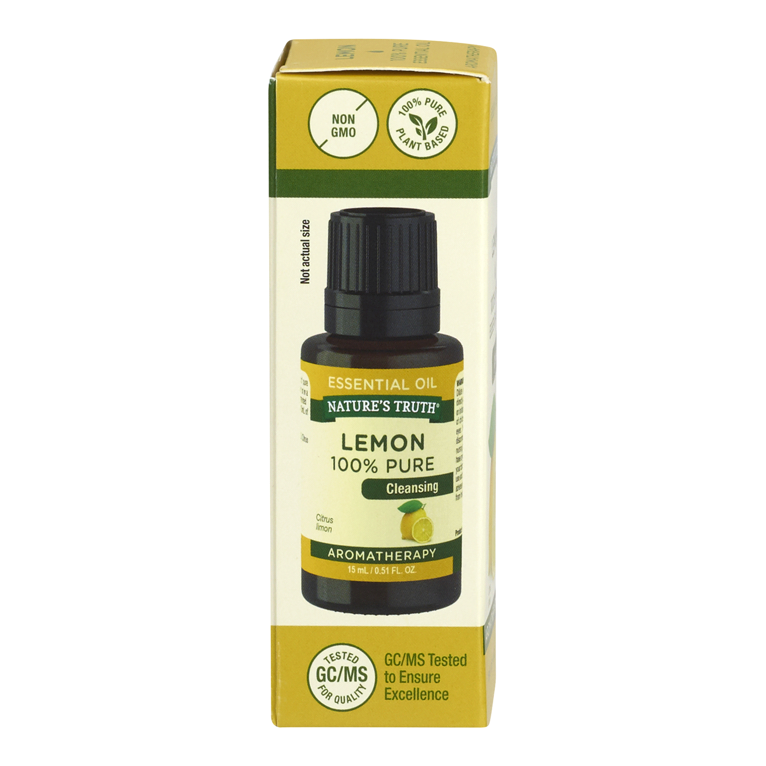 slide 2 of 3, Nature's Truth Cleansing Lemon Pure Essential Oil 0.51 fl oz, 0.51 fl oz