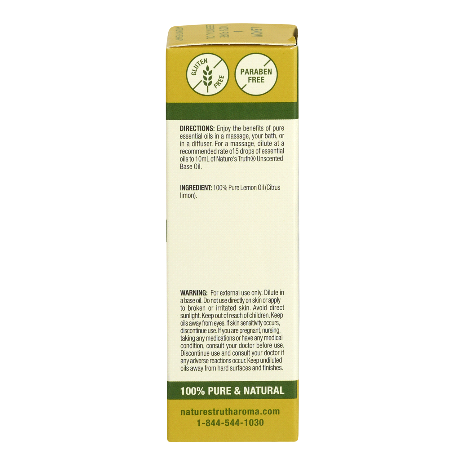 slide 3 of 3, Nature's Truth Cleansing Lemon Pure Essential Oil 0.51 fl oz, 0.51 fl oz