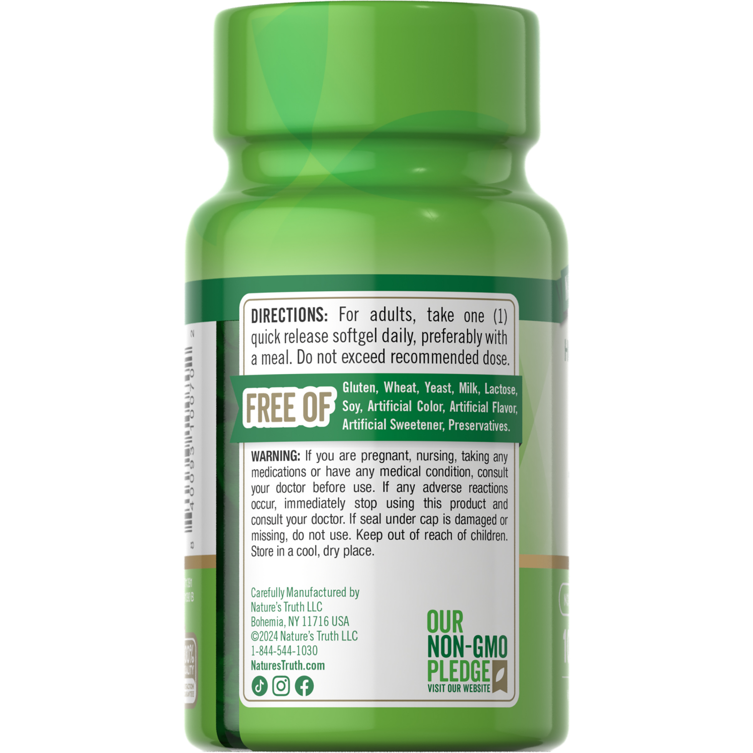 slide 2 of 4, Nature's Truth Natures Truth Vitamin D 10000Iu, 100 ct