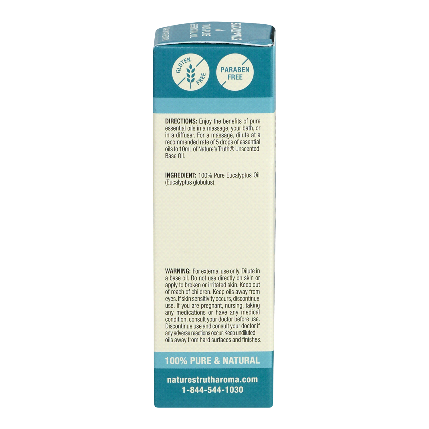 slide 3 of 3, Nature's Truth Aromatherapy Invigorating Eucalyptus Pure Essential Oil 0.51 fl oz, 0.51 fl oz