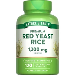 Nature's Truth Red Yeast Rice 1,200 mg