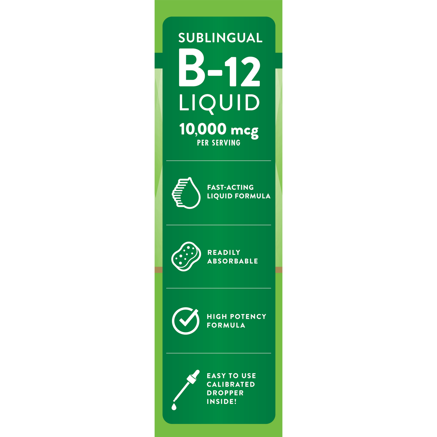 slide 2 of 4, Nature's Truth Vit B-12 10,000 mcg Sublingual Liquid 2 oz, 2 fl oz