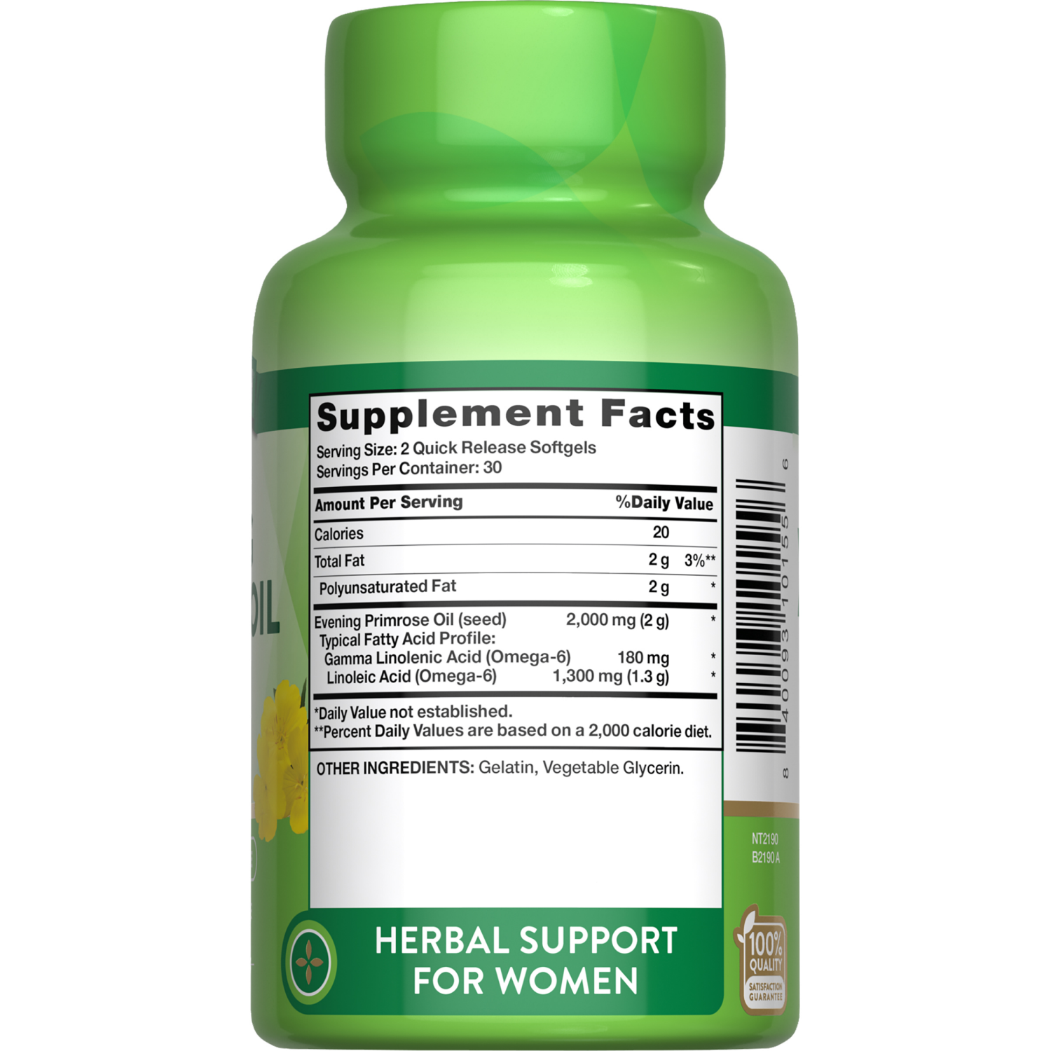 slide 3 of 3, Nature's Truth Evening Primrose Oil 1000 mg, 60 ct